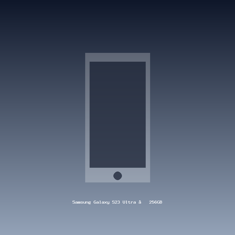 Samsung Galaxy S23 Ultra — 256GB